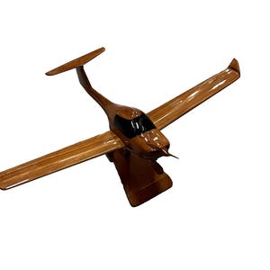DA20 Diamond Mahogany wood Airplane model