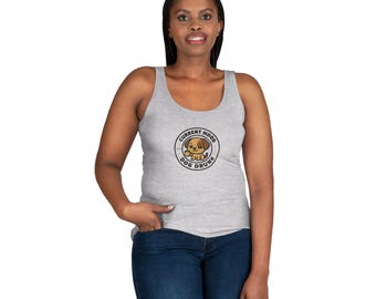 Dog Drunk Cartoon Puppy Tank Top – Cute Dog Lover Gift