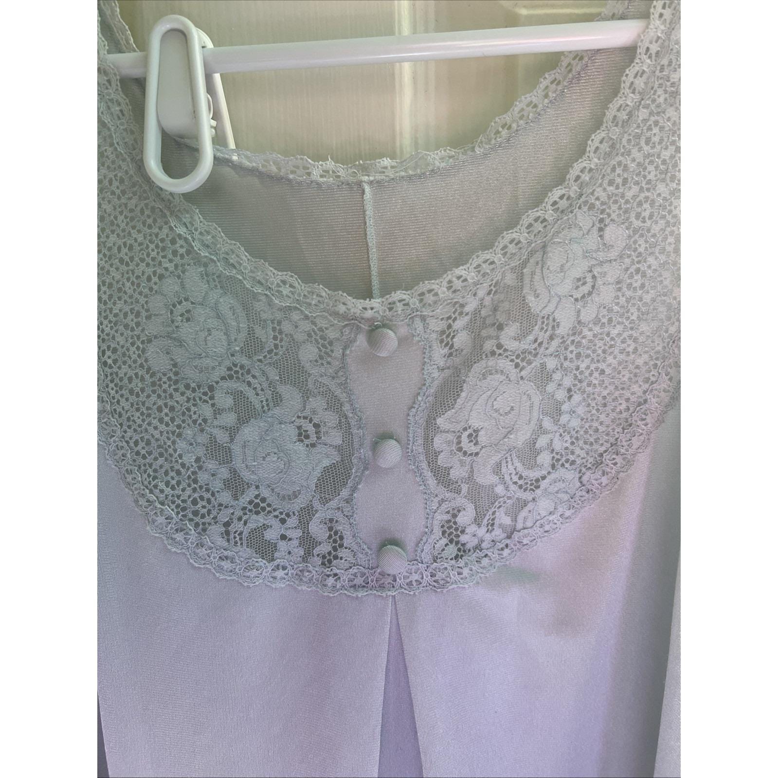 Lot Nuisette + Déshabillé Vintage Dentelle Rose - Taille 38/40 (très Bon état)