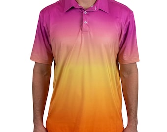 Poloshirt Sunset Fade
