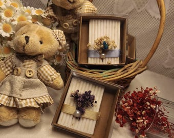 Lembrancinhas de sabonete perfumadas personalizadas: presentes florais para convidados de casamento
