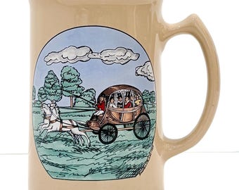 1989 Signed Kristen Chiara 16 oz Carriage Ride Mug