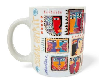 1995 Laurel Burch Global Spirit Mug 14 oz