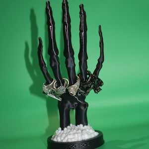 Skeleton Hand Ring Holder- 3D Printed