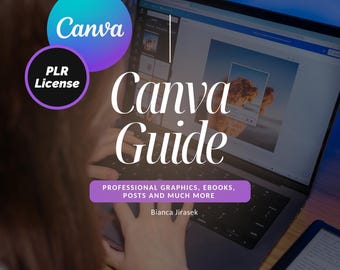 PLR Canva Masterclass – Editable eBook to Create Professional Graphics, eBooks, Social Media Posts & Digital Products for Business