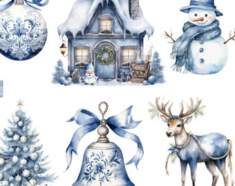 Christmas Rice Paper for Decoupage, Scrapbooking, Decorative Paper Crafts, Journals, Card Making, Candle Decor