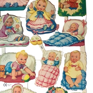 Vintage Scraps - Babies PZB 1357 Vintage Scraps - Babies PZB 1357