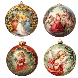 Carta di riso per decoupage, decorazione tradizionale di palline di Natale, effimeri di album di ritagli, creazione di biglietti, artigianato decorativo di carta, decorazioni fai da te