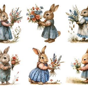 Hase Reispapier für Decoupage, Dekoratives Papier Handwerk, Kartenherstellung, Mixed Media, Scrapbook Ephemera, Möbel DIY Dekor