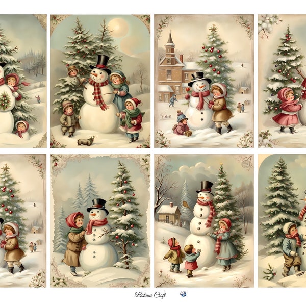 Winter Rice Paper - Etsy