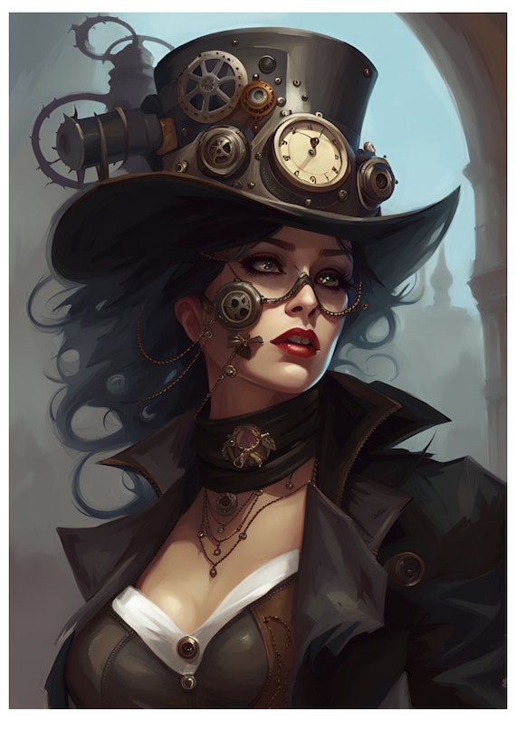Steampunk Girl Small Steampunk Girl Small