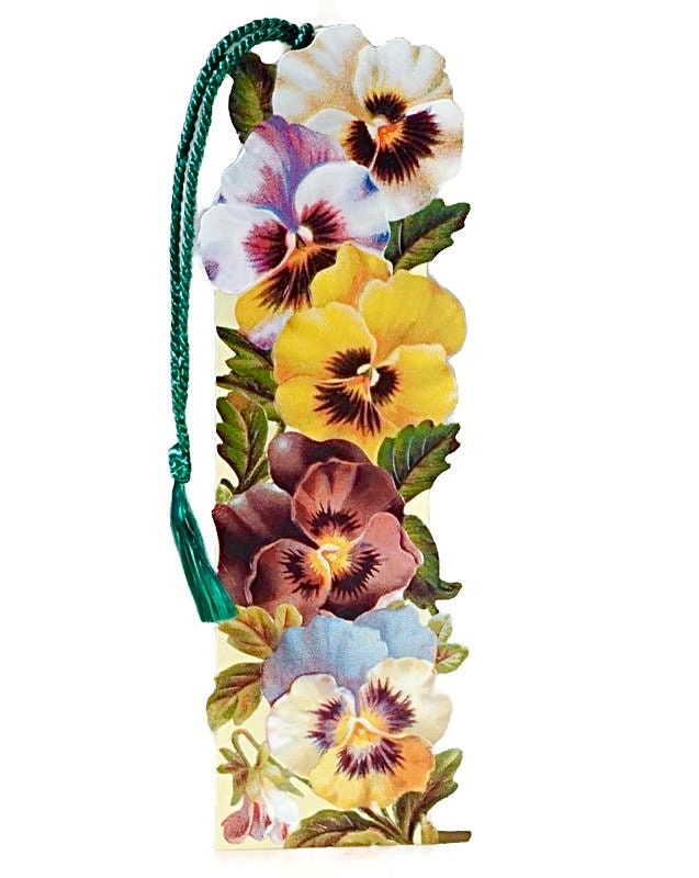 毎日のグリーティングカードブックマーク、カラフルなダイカット