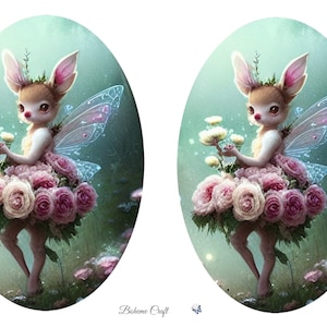 Reispapier für Decoupage / Decoupage Fee / Maulbeerpapier / Scrapbooking / 1 A4 Bogen / 30gm/2