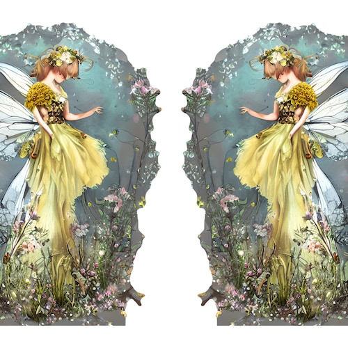 Rice Paper for Decoupage / Fantasy Fairy House / Mulberry Etsy UK