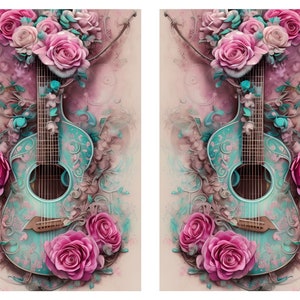 Decorative Rice Paper for Decoupage / vintage Pink Roses / Scrapbooking / 1 A4 Sheet / 30gm2