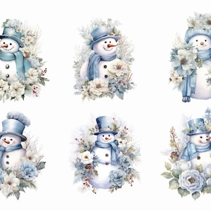 Carta di riso decorativa per decoupage / scene di pupazzi di neve invernali / scrapbooking / creazione di biglietti / 30 gm/2
