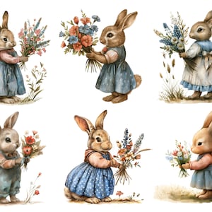 Bunny Rabbit Rice Paper for Decoupage, Decorative Paper Crafts, Card ...