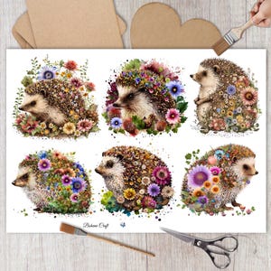 Papel de arroz para decoupage, folha de colagem de ouriço, tecido decorativo de amoreira, scrapbooking, diário de lixo, suprimentos para artesanato em papel