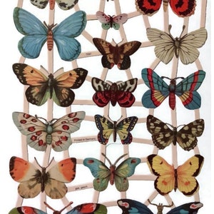 Troqueles de papel con forma de mariposa para decoupage, scrapbooking, manualidades decorativas, fabricación de tarjetas, diarios, álbumes de recortes y efímeras EF 7297