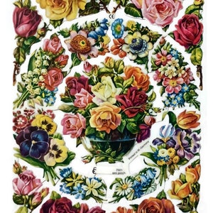 Troqueles de papel vintage con forma de rosa para decoupage, scrapbooking, manualidades decorativas, fabricación de tarjetas, diarios, decoración con velas, EF 7021