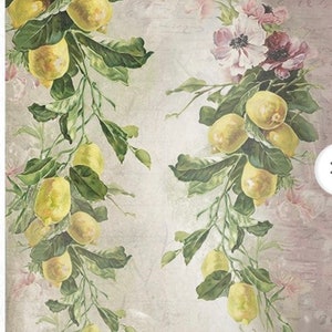 Carta di riso di Babbo Natale per decoupage, collage di limoni, scrapbooking, gelso, creazione di biglietti, 1 foglio A4, R1193