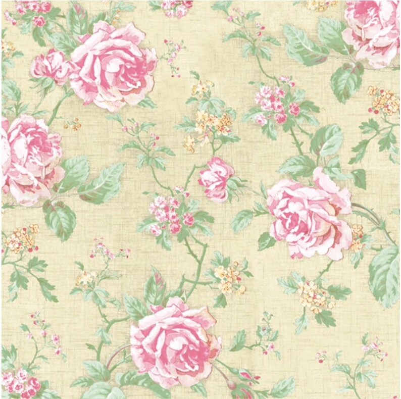 4 Decoupage Paper NapkinsVintage Rose Floralfor ScrapbookingAltered ArtCard Making Paper CraftServiette