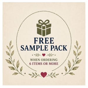 Free Sample Pack – Included With 6+ Item Orders