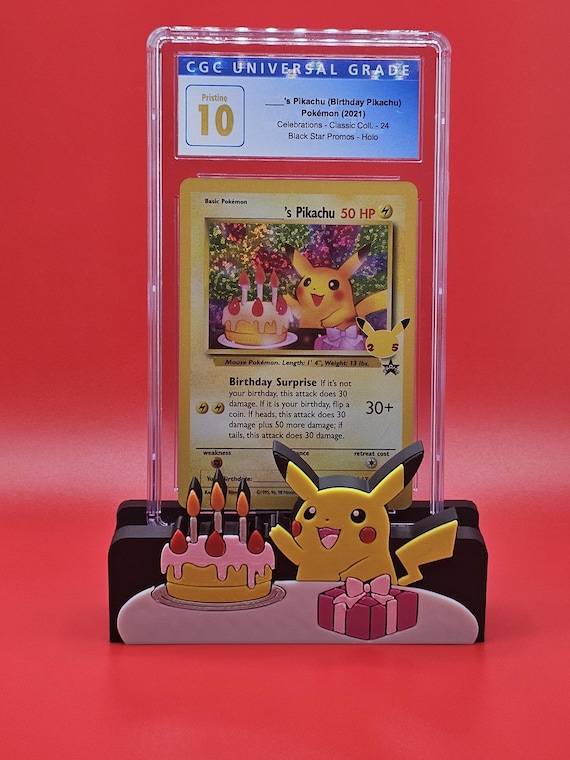 pokemon celebrations pikachu birthday card Pokémon ______'s PSA 10 Pokemon Celebrations Birthday