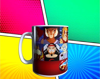 HÉROES - Thundercats de los 80 - Taza de café de 325 ml [4 opciones]