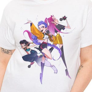 Huntrix Girls Shirt,Kpop Demon Hunters T-shirt,Vintage Huntrix Shirt,Huntrix Fan Shirt Gift,Rumi Zoey Mira Graphic Shirt, Kpop Huntrix Lover