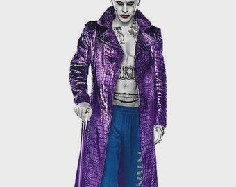 メンズウールジョーカーコスプレオーバーコート | ヒース