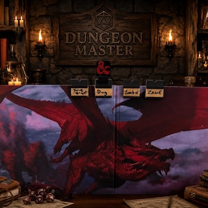 3D Printed D&D Initiative Tracker: Customizable DM Screen Clip Set