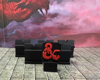 3D Printed D&D Initiative Tracker: Customizable DM Screen Clip Set