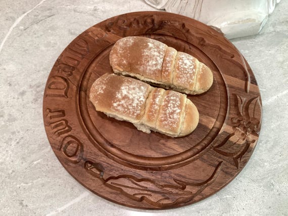 Bread Board Inspired English Style Our Daily Bread Natural Medium