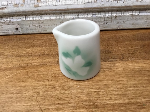 Millbrook Mini Creamer Ironstone Restaurantware No Handle Green