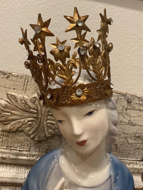 Jeweled Crown Stars Gold