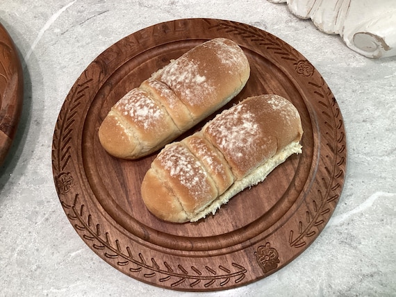 Bread Board Inspired English 1800s Style Natural Small