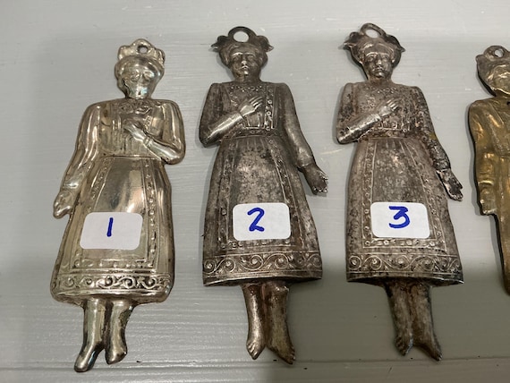 Old Italian Exvoto Woman Milagros Authentic