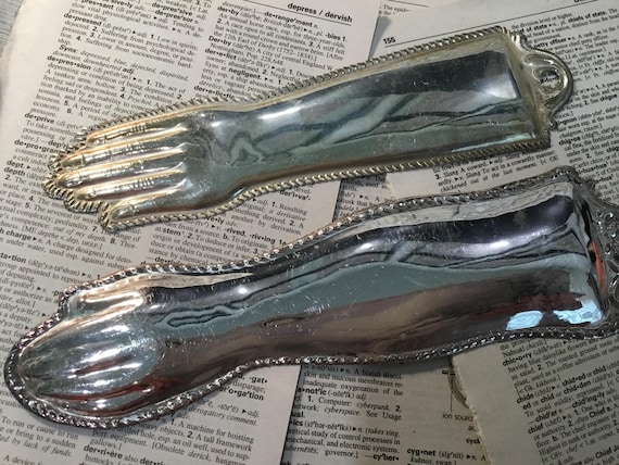 Old Italian Exvoto Arm Silver Milagros Italy