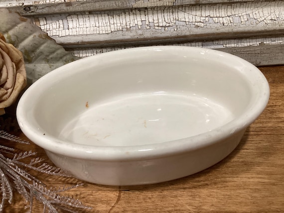 Chunky Ironstone Soap Dish Syracuse Restaurantware