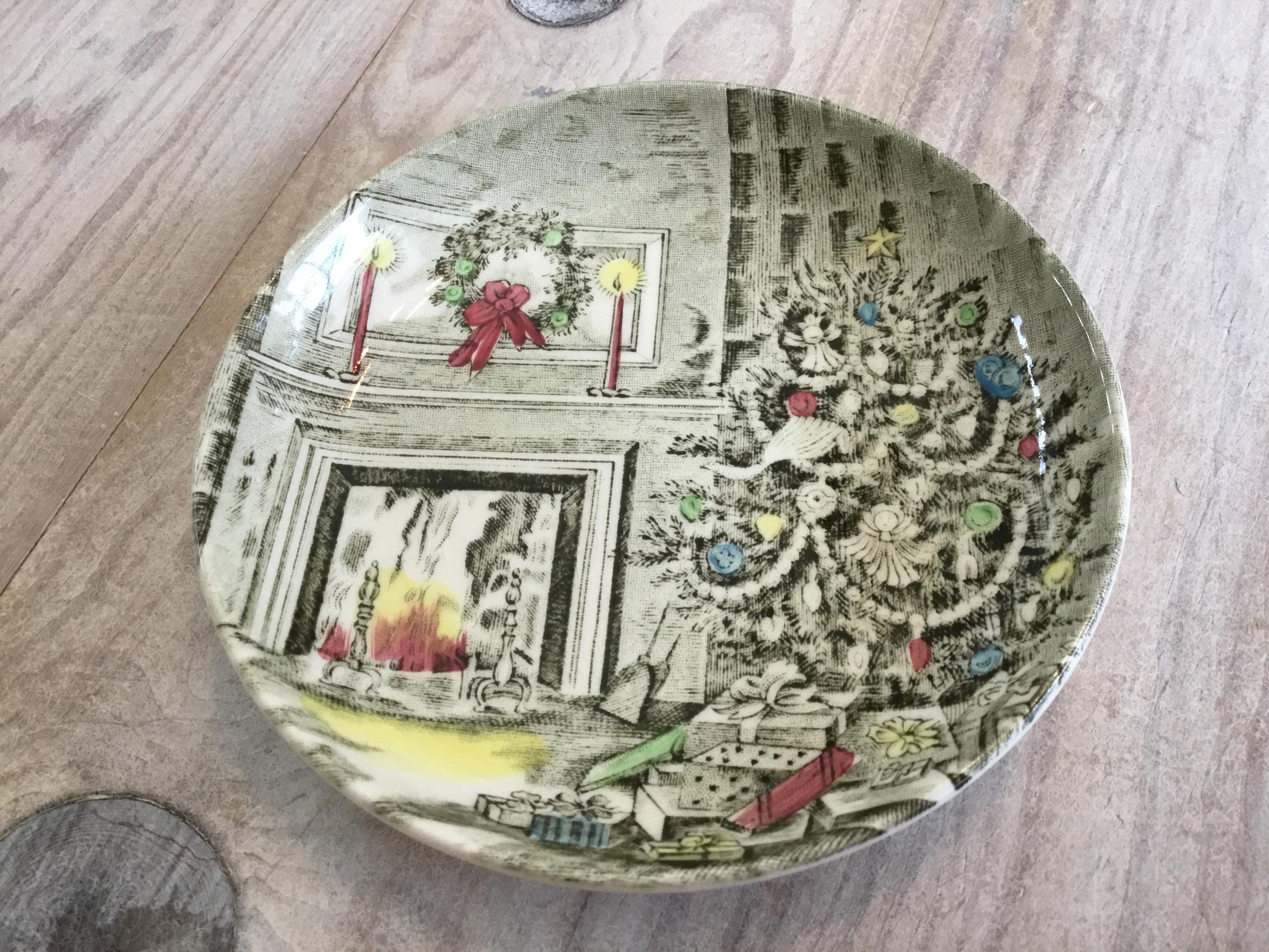 Johnson Brothers Christmas Plate - Etsy