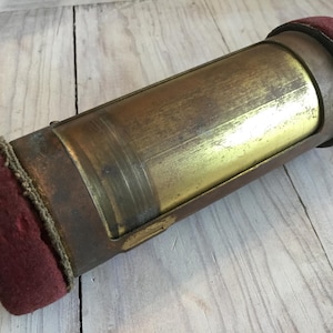 Vintage Lamson Brass Tube Carrier Pneumatic Tube