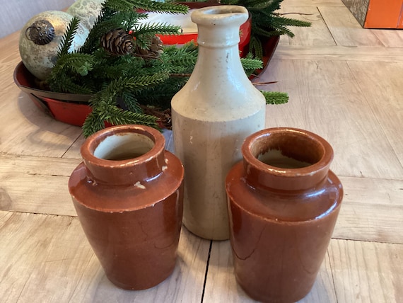 Antique Stoneware Jars Mudlark Finds