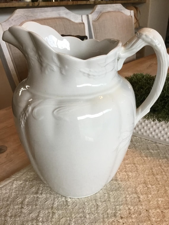 Johnson Brothers Wheat Pitcher 11” Royal Ironstone China