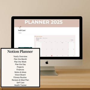All-in-One Notion Planner 2025 | Notion Dashboard | That Girl Digital Planner | ADHD Notion | Finance notion | ADHD Planner | Notion planner