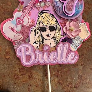 Custom Personalized Cake Topper