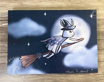 バニーウィッチアートプリント | バニーウィッチデジタルアート作品 | アーカイブアートプリント