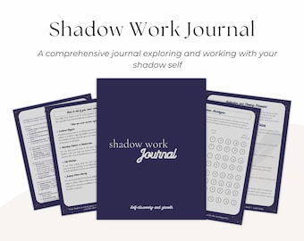 Shadow Work Journal: Guided Prompts for Inner Child Healing (Printable Workbook)