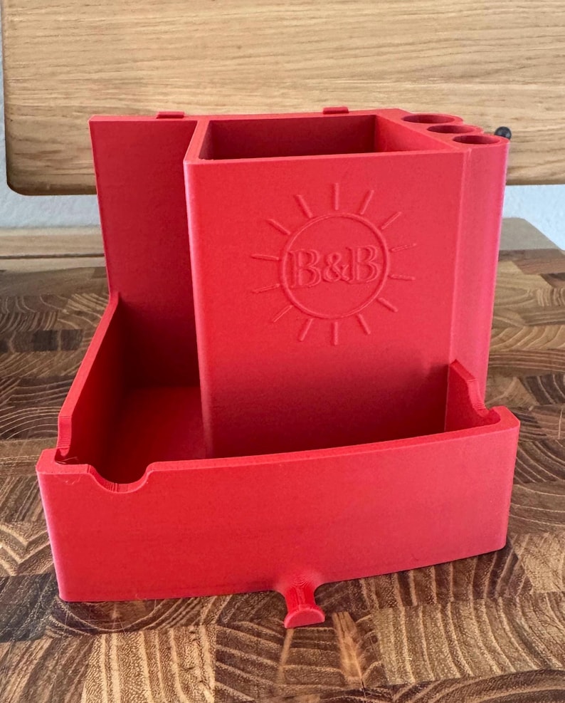 Pottery Wheel Tool Holder: Brent / Shimpo Dark Red