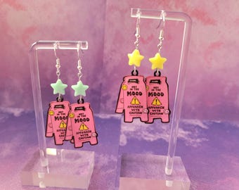 Sassy "Not in the Mood" Earrings